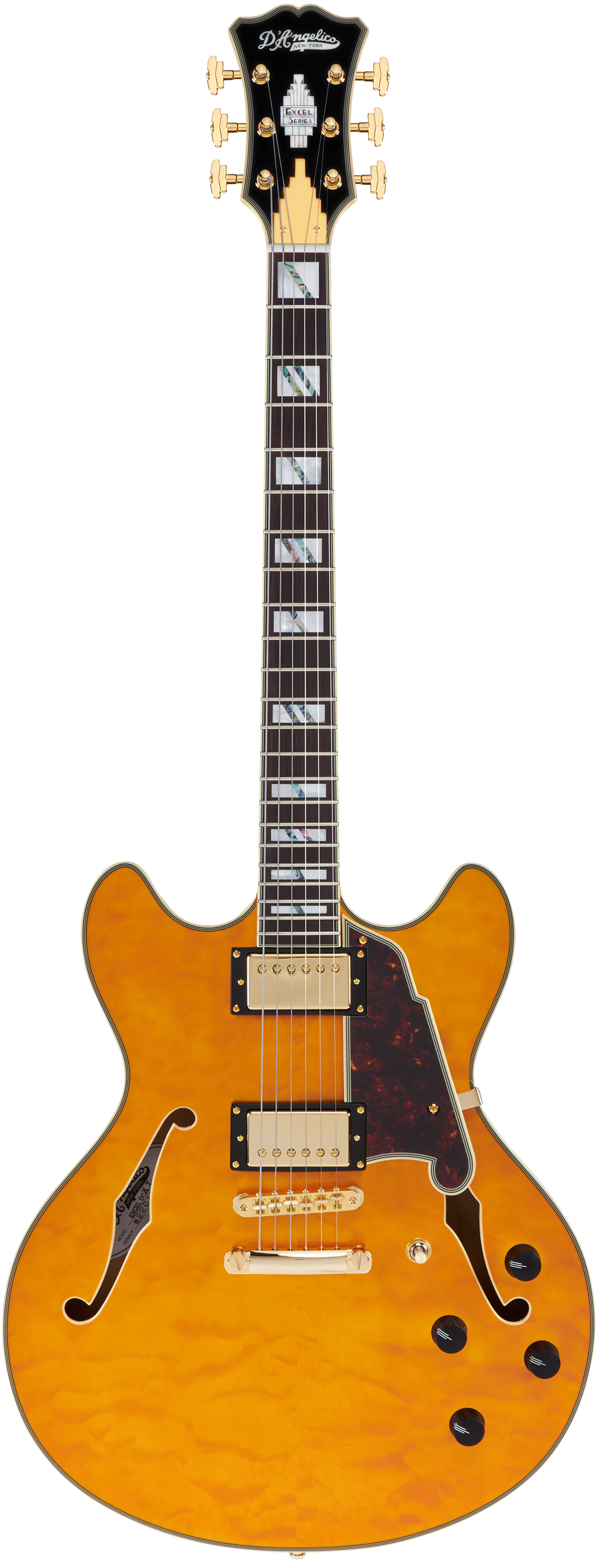 D'Angelico DC XT Vintage Natural Quilt