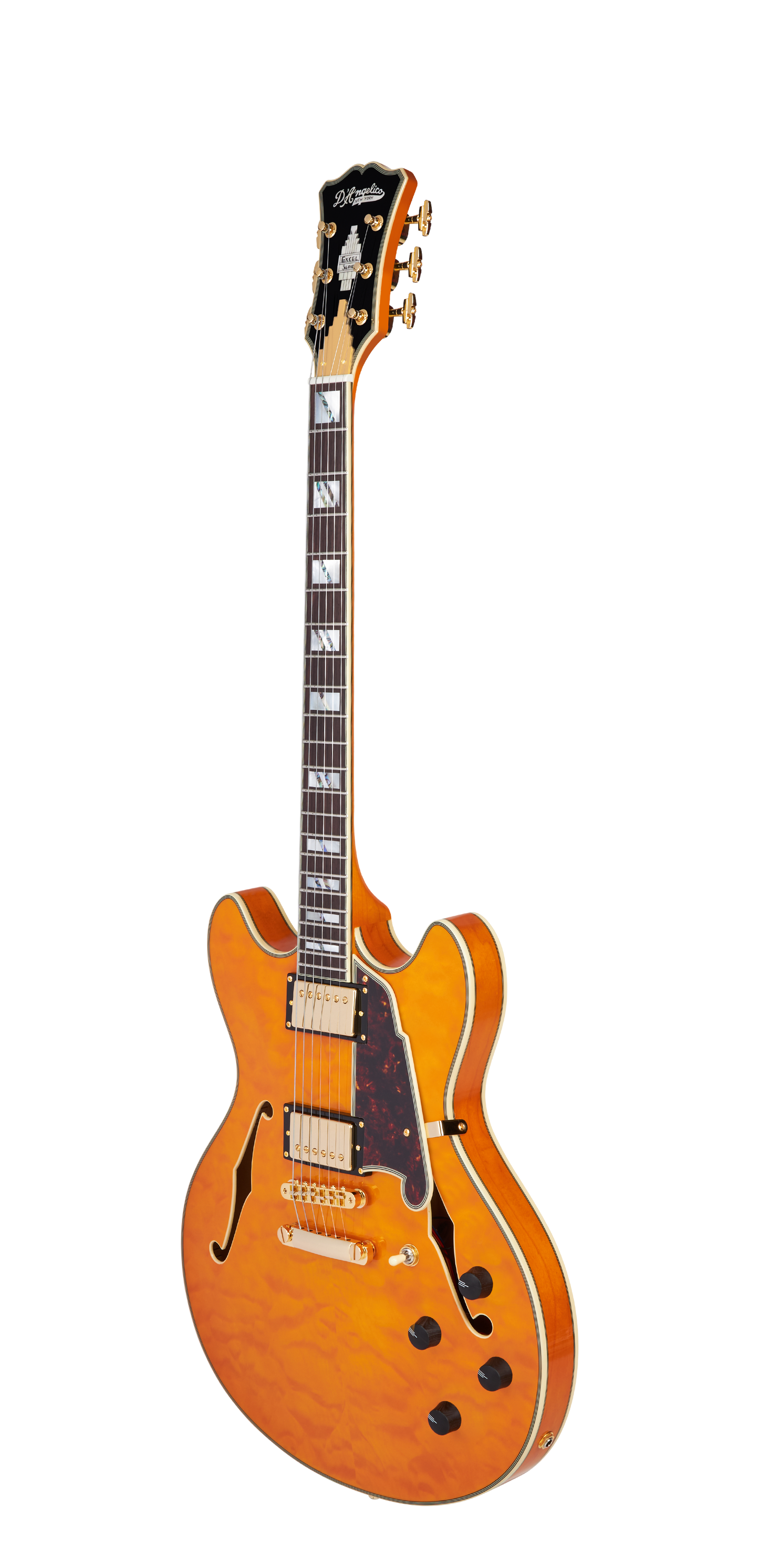 D'Angelico DC XT Vintage Natural Quilt