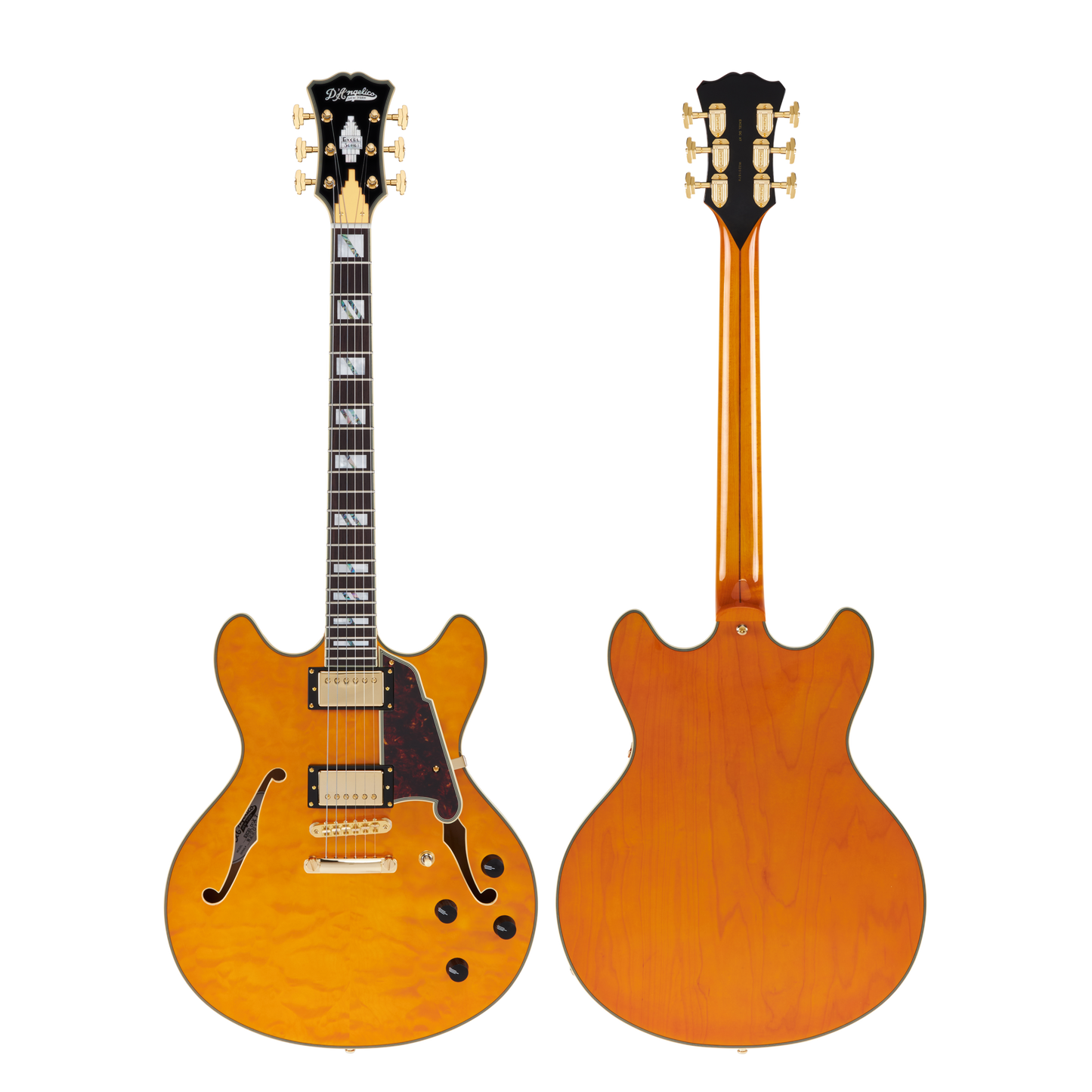 D'Angelico DC XT Vintage Natural Quilt